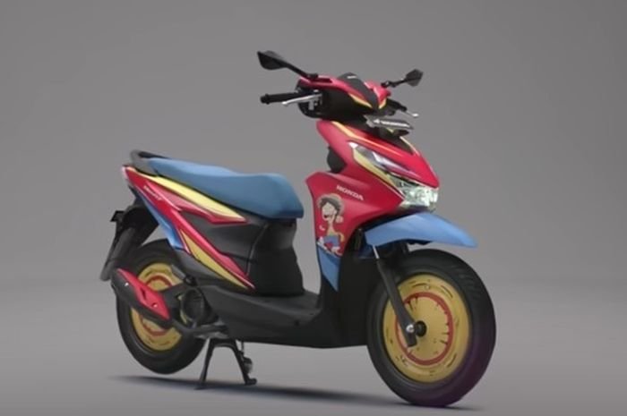 Buruan Serbu AHM Kasih Gratis Honda BeAT Edisi Khusus One Piece Caranya Mudah