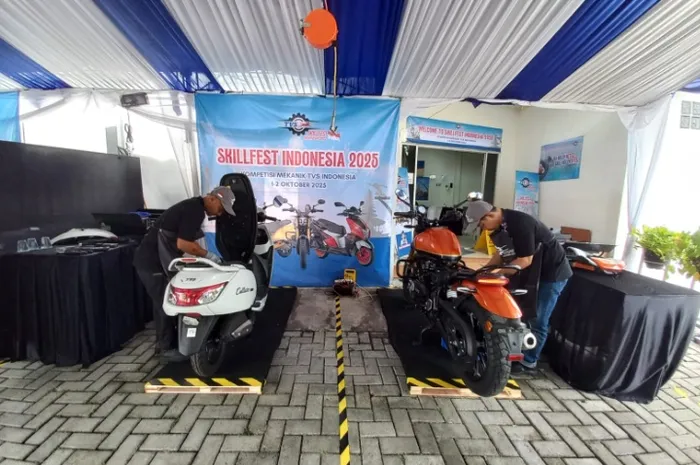 TVS Gelar Skillfest Indonesia 2025, Kontes Keterampilan Mekanik Tingkat Nasional