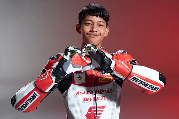 Pembalap Indonesia Veda Ega Pratama Balapan di Moto3 Tahun Depan